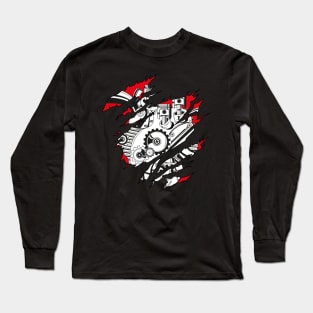 Moto Heart Long Sleeve T-Shirt